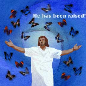 He has been raised!